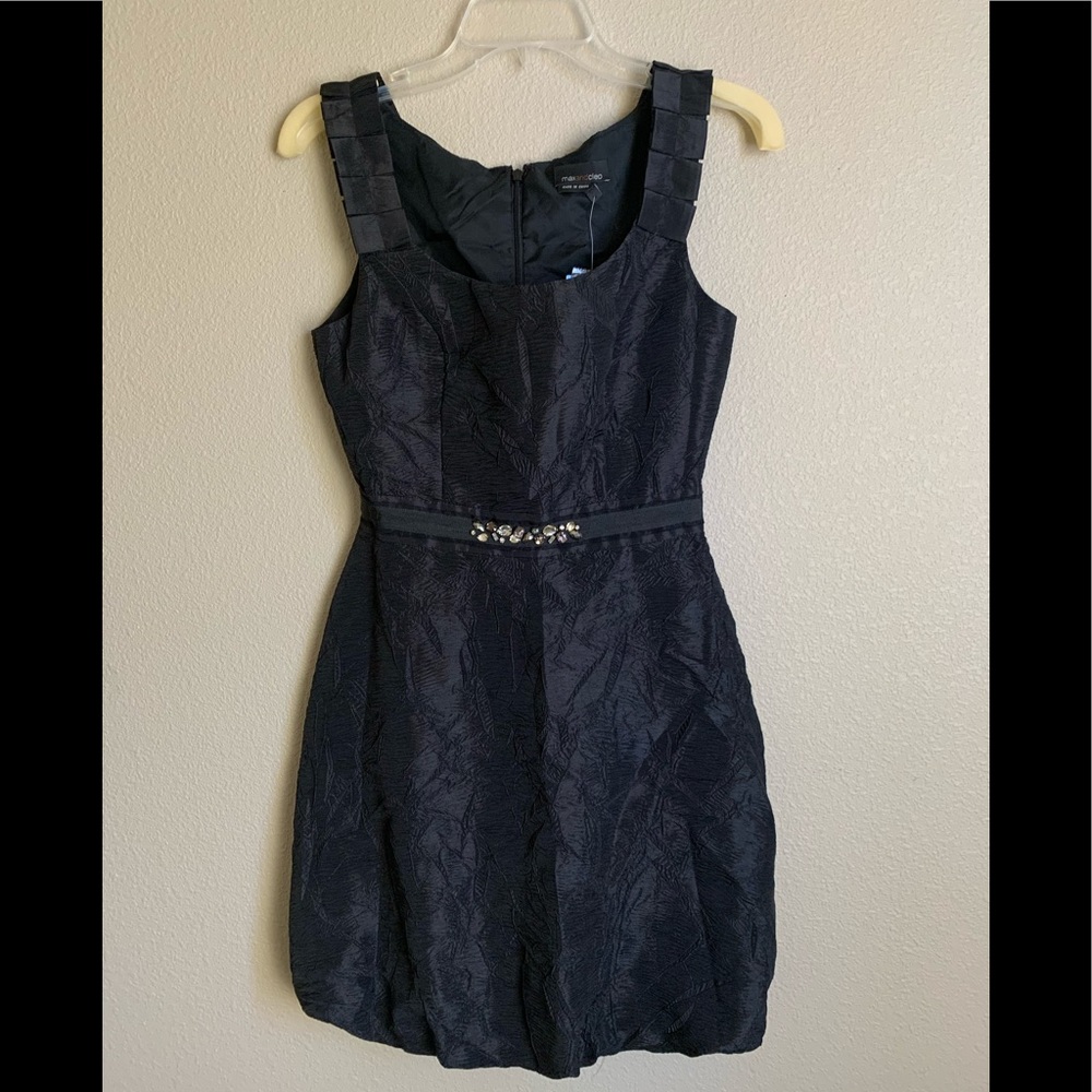 Max and Cleo black dress